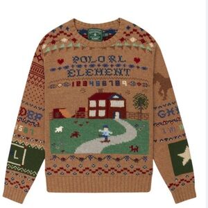 Polo Ralph Lauren Country x Element Wool Sweater Relaxes fit Unisex